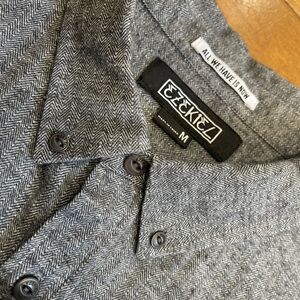 Ezekiel - Men’s long sleeve flannel button up
